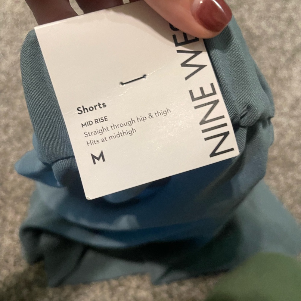 Nine West Women's Teal Shorts - Picture 3 of 3